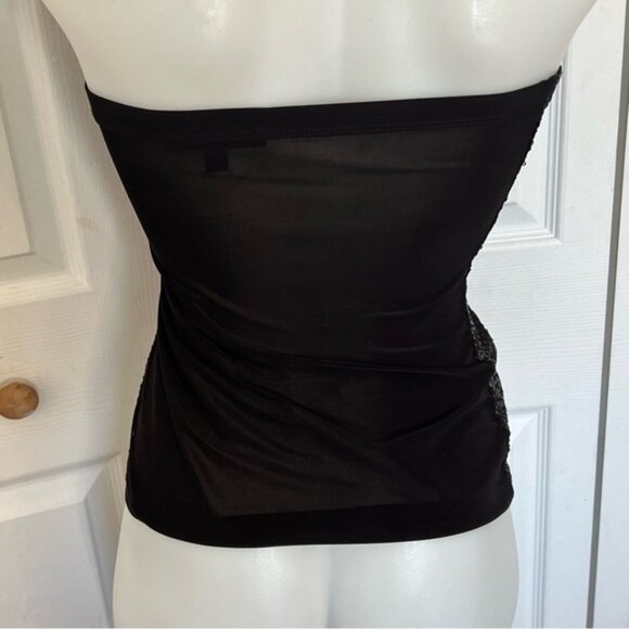 NADYA TOTO Y2K sequinned black tube Sz Xs - Picture 5 of 7